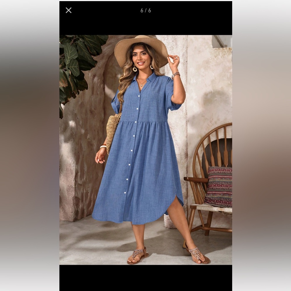 Blue Maxi Dress